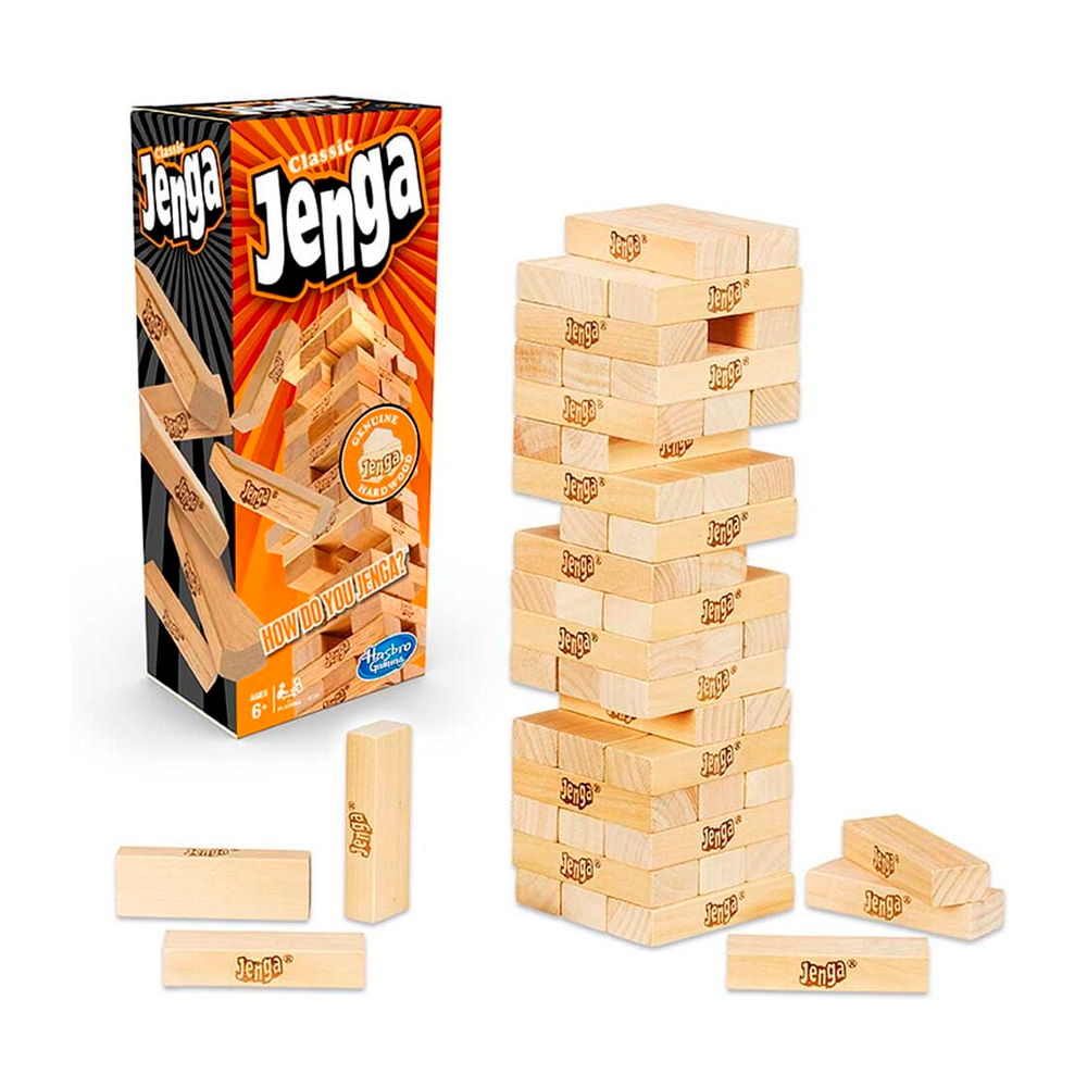 Juego de Mesa Jenga Clásico Hasbro A2120