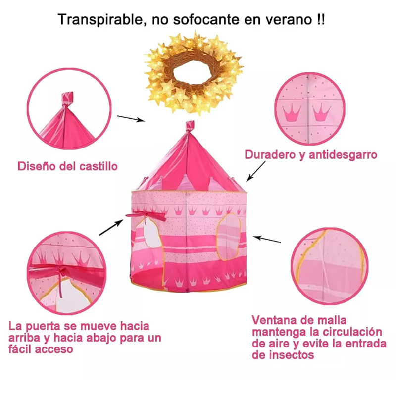 Carpa Teatro Para Niños, Casitas Niñas, Juguetes Para Niños