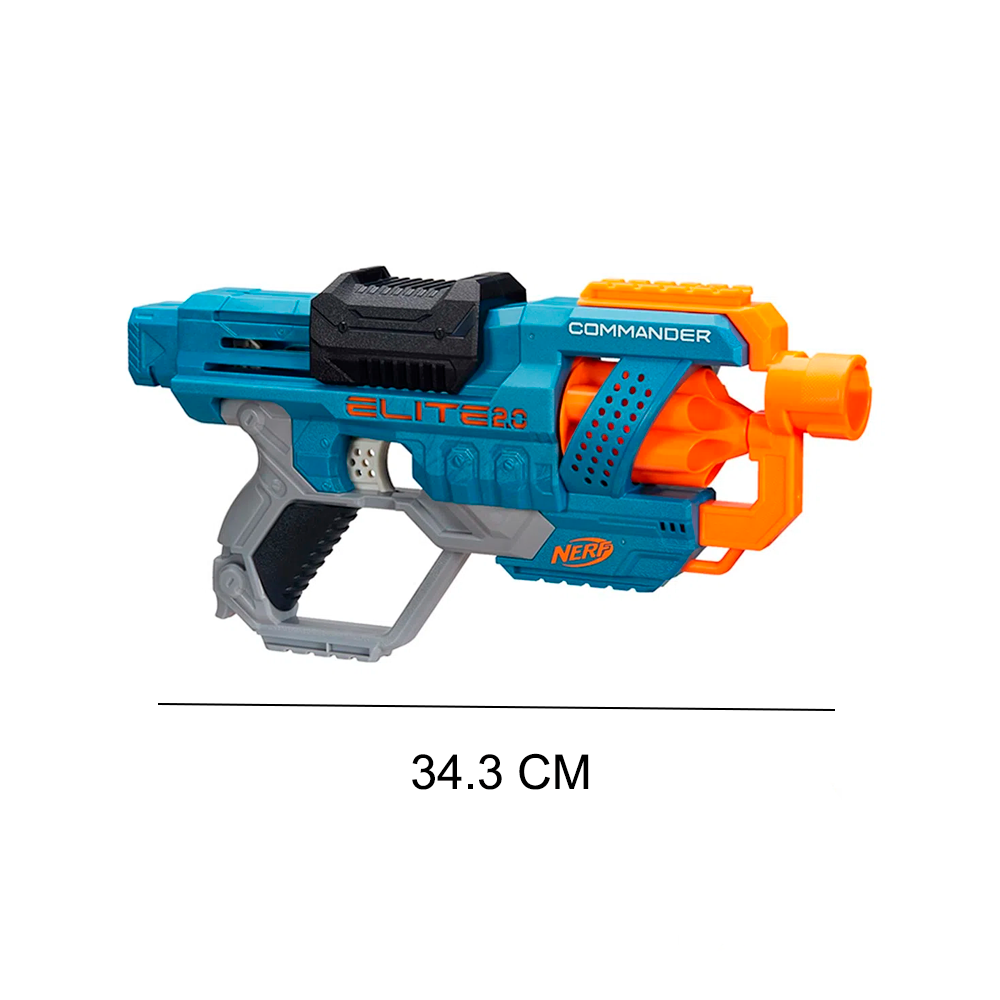 Lanzador Nerf Elite 2.0 Commander RD-6 E9485