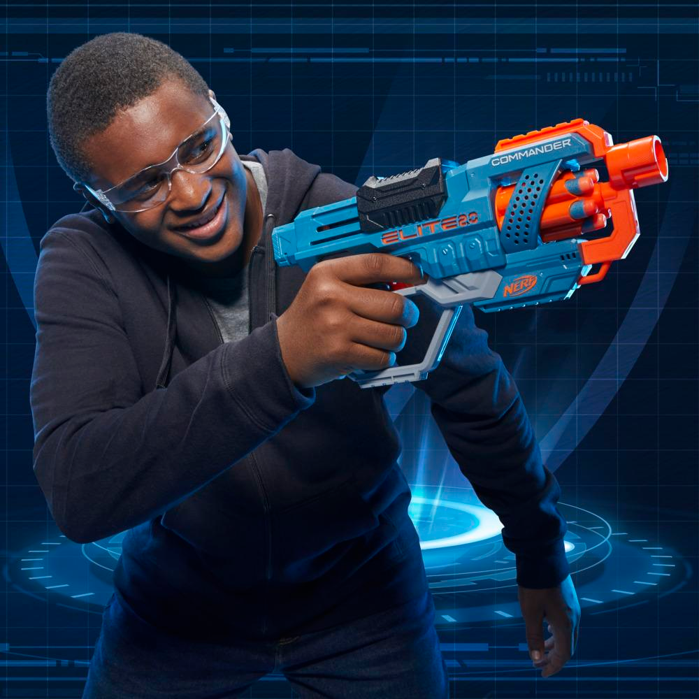 Lanzador Nerf Elite 2.0 Commander RD-6 E9485
