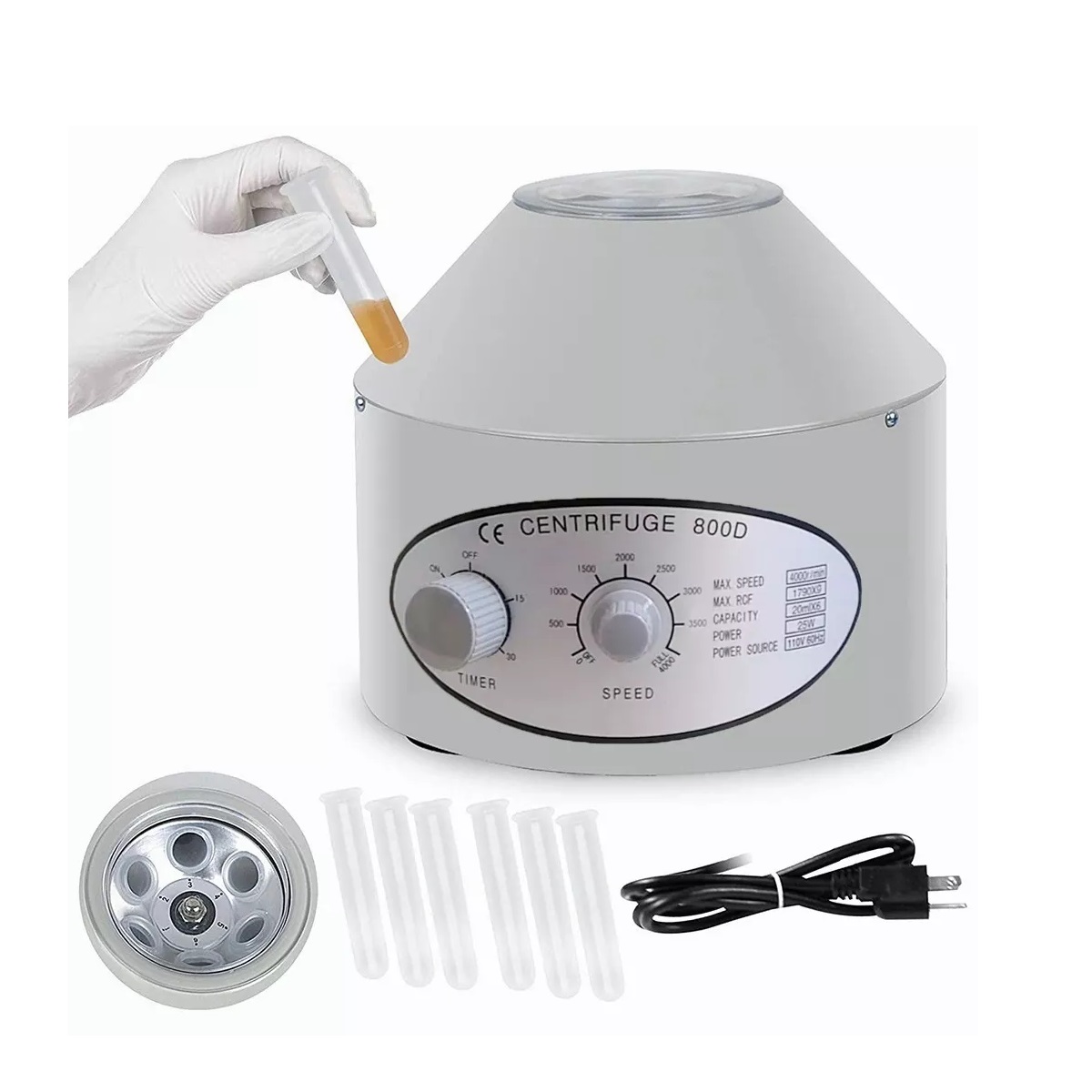 Máquina Centrifugadora Prp A 4000rpm Para Laboratorio