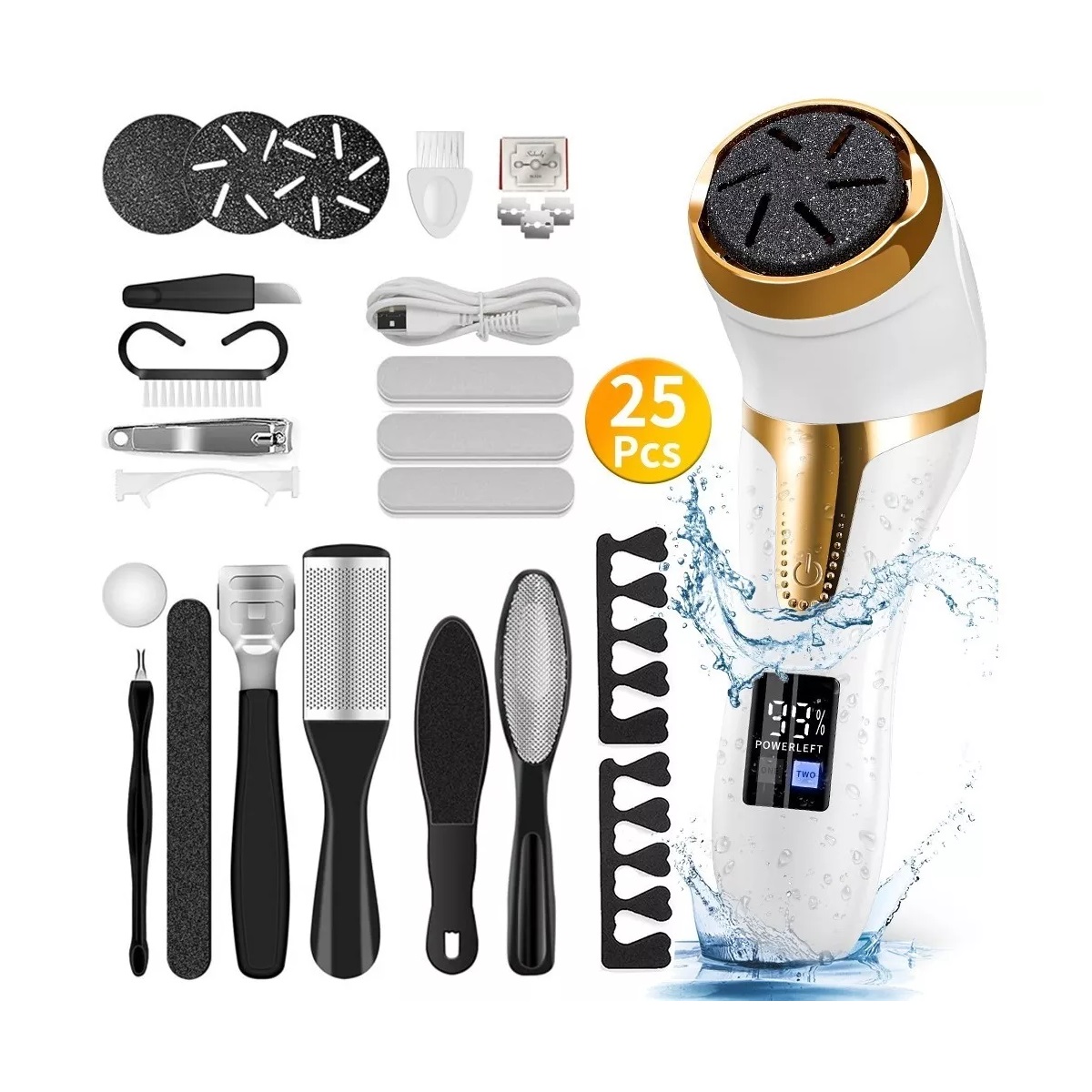 Removedor De Callos Eléctrico Para Pies Máquinas Exfoliador