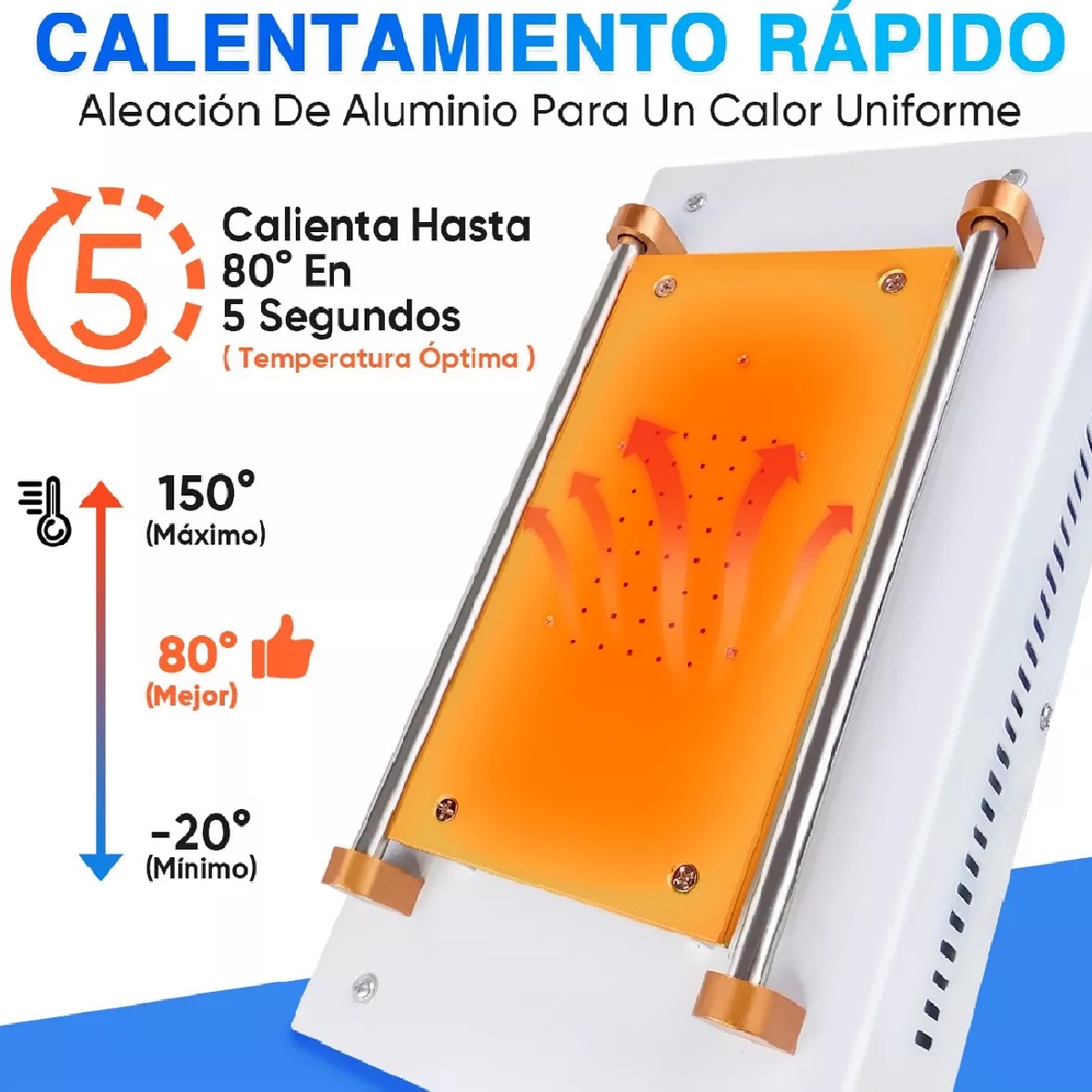 Máquina Plancha Separadora De Pantalla Lcd Celulares 9in