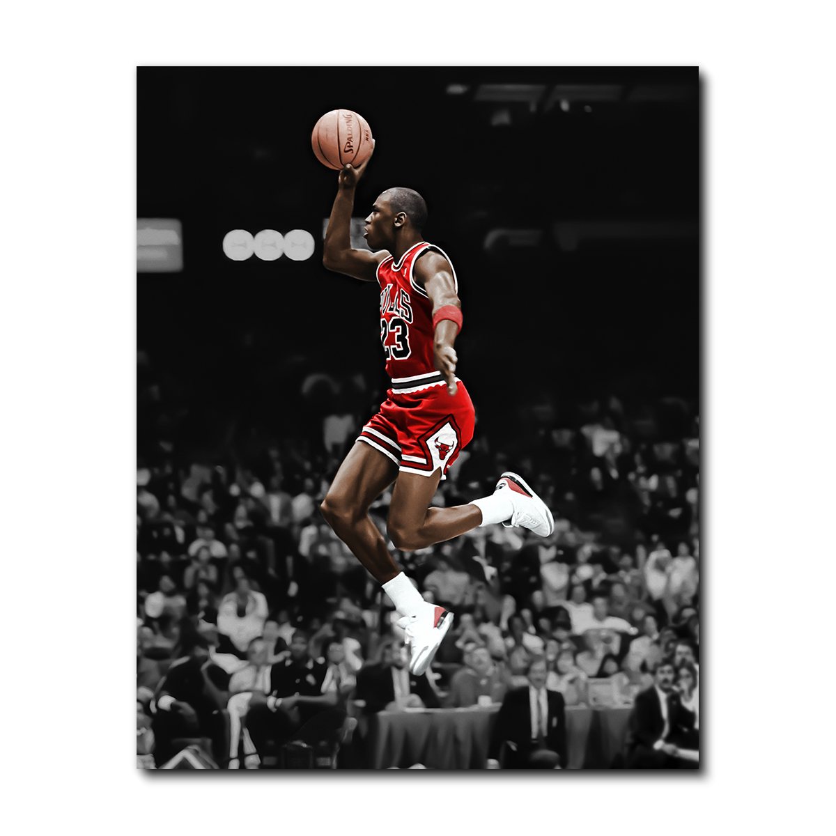 Cuadros Decorativos Michael Jordan Basquetbol Canvas Tríptico 60x25 cm