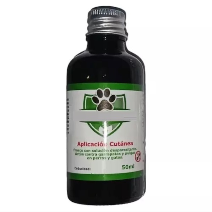 Frasco 50ml antipulgas y garrapatas para perros y gatos ANIKILL
