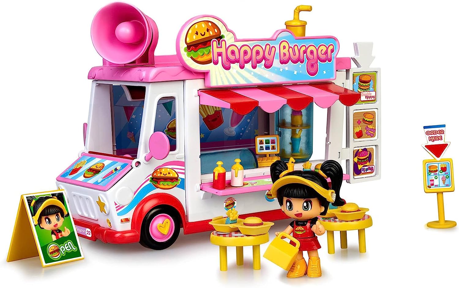 Pinypon - Happy Burger, playset