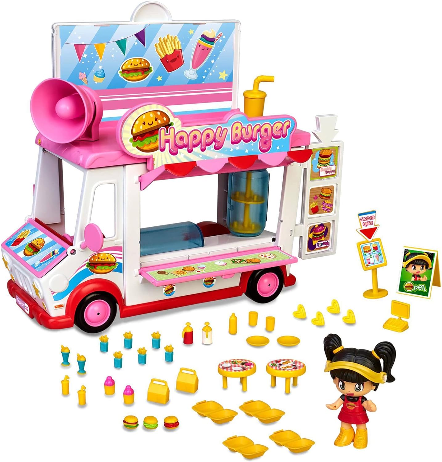Pinypon - Happy Burger, playset