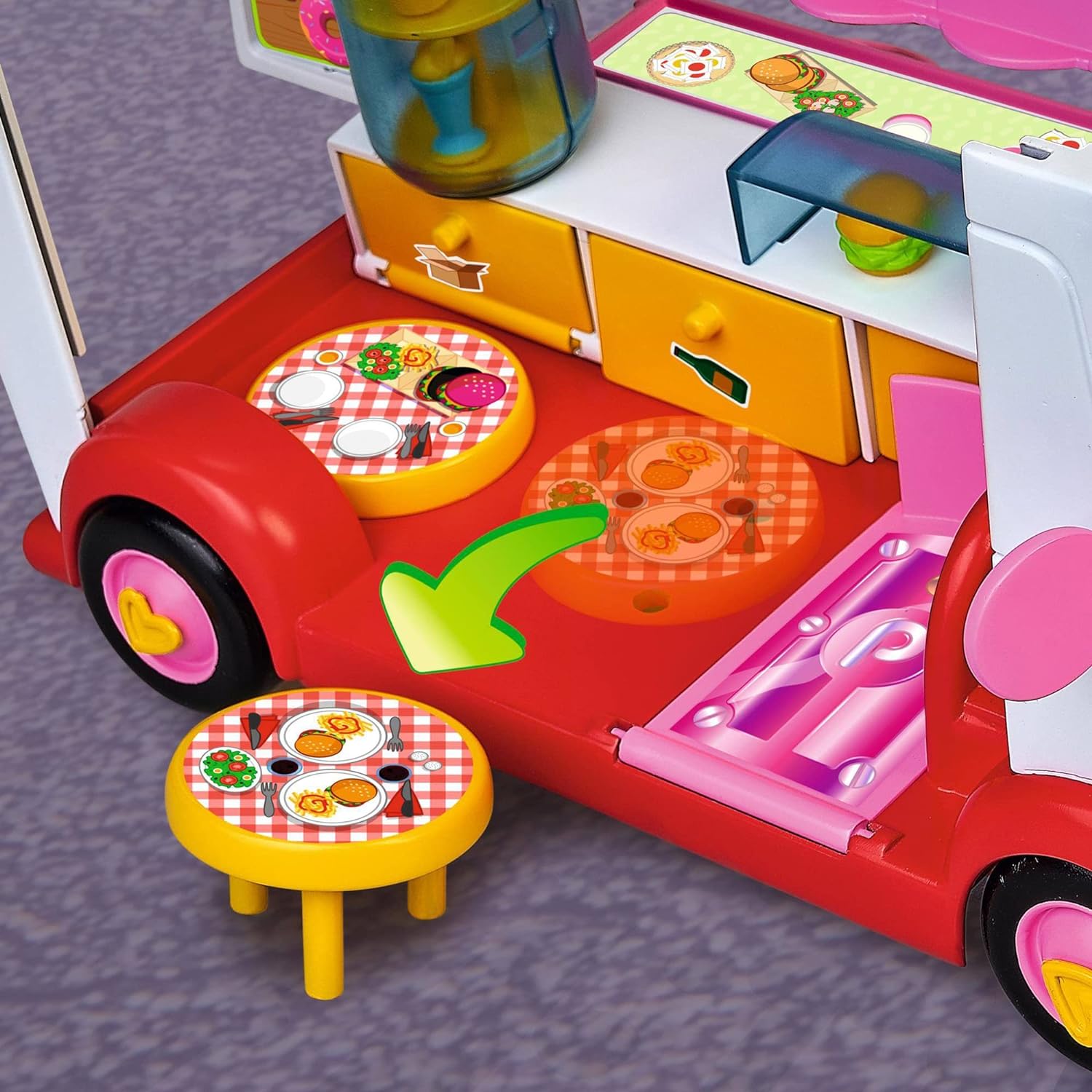 Pinypon - Happy Burger, playset