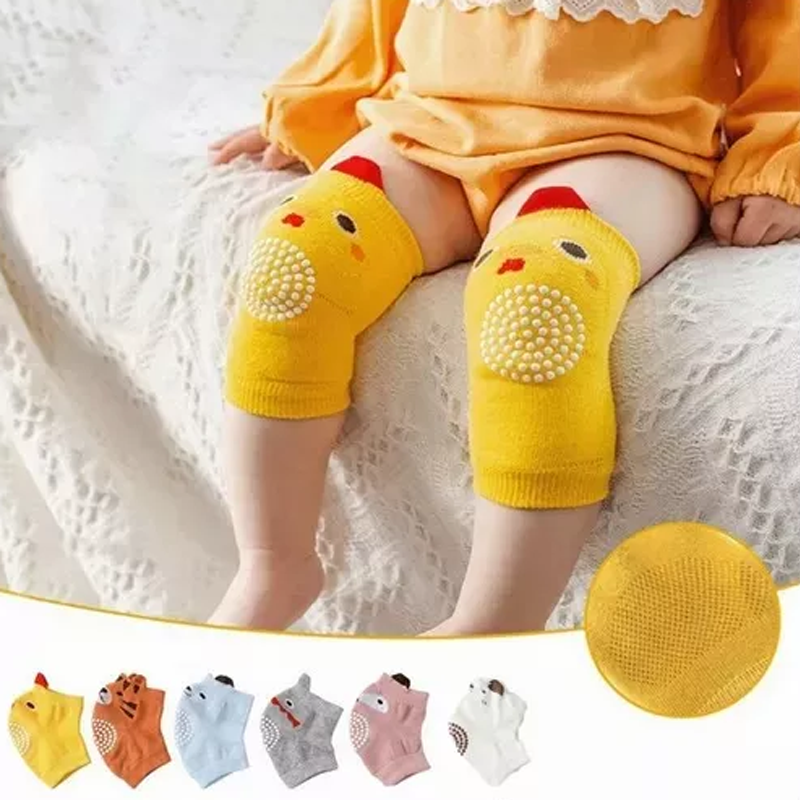 Rodilleras De Bebé Para Gatear Unisex, 5 Pares
