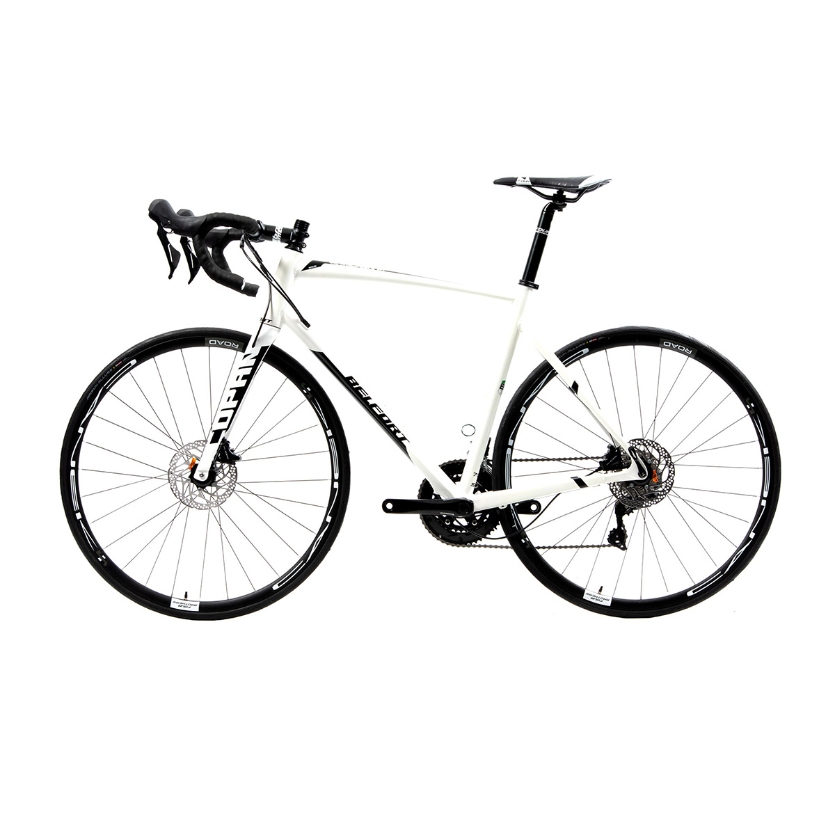 Bicicleta Belfort Copan 105 R700 T53.5 Blanco Negro 2022
