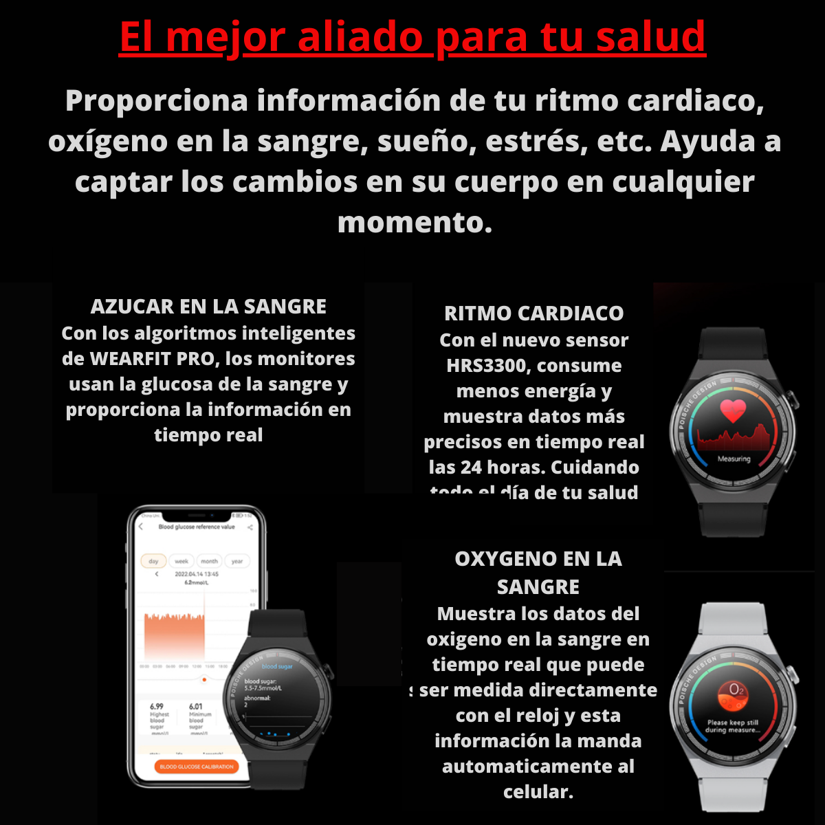 Reloj Inteligente Smartwatch Gt8 Max Con 2 Correas Color Negro