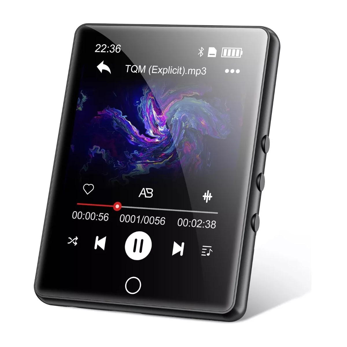 Reproductor Música Portátil Mp3 Mp4 Bluetooth Pantalla Tácti