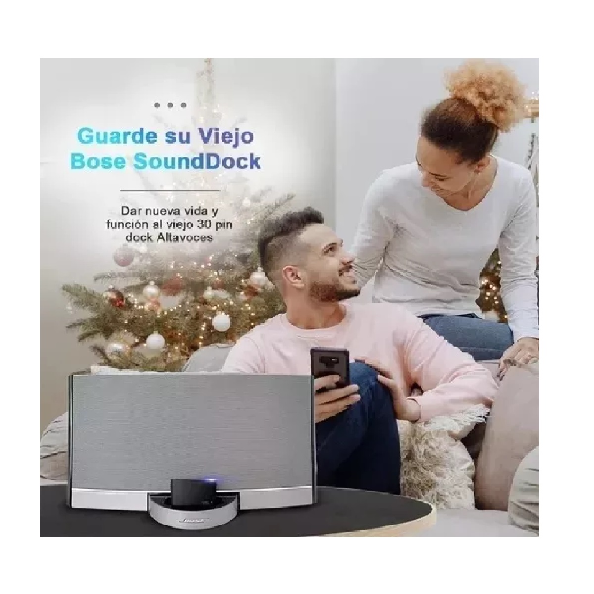 Receptor Audio Bluetooth 30pin Inalámbrico Para Bose Sound