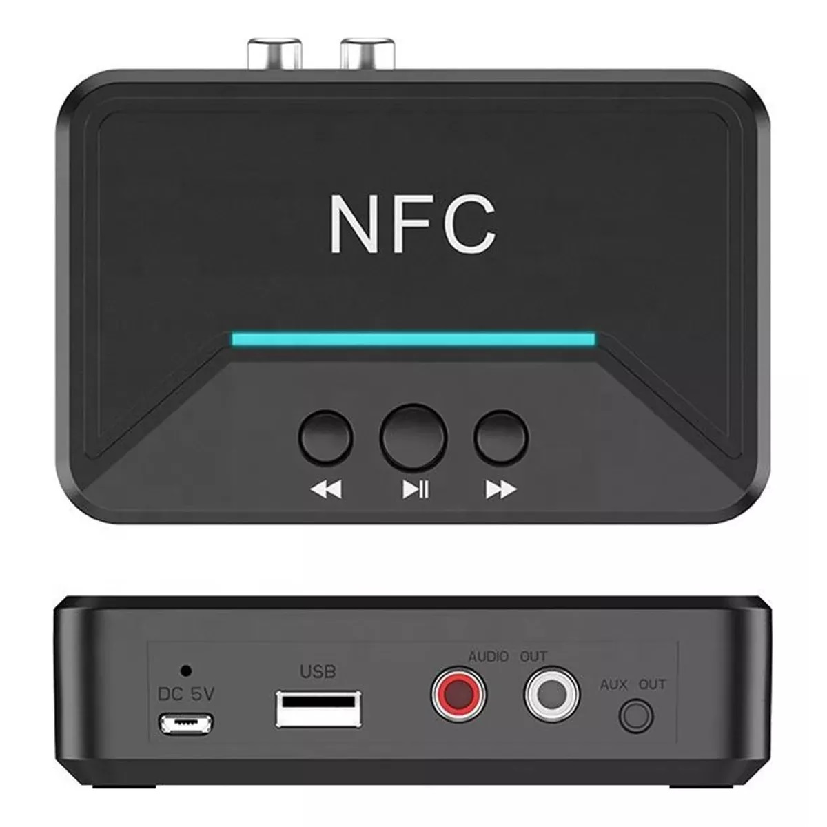 Bluetooth5.0 Transmisor/receptor Audio Estéreo Adaptador