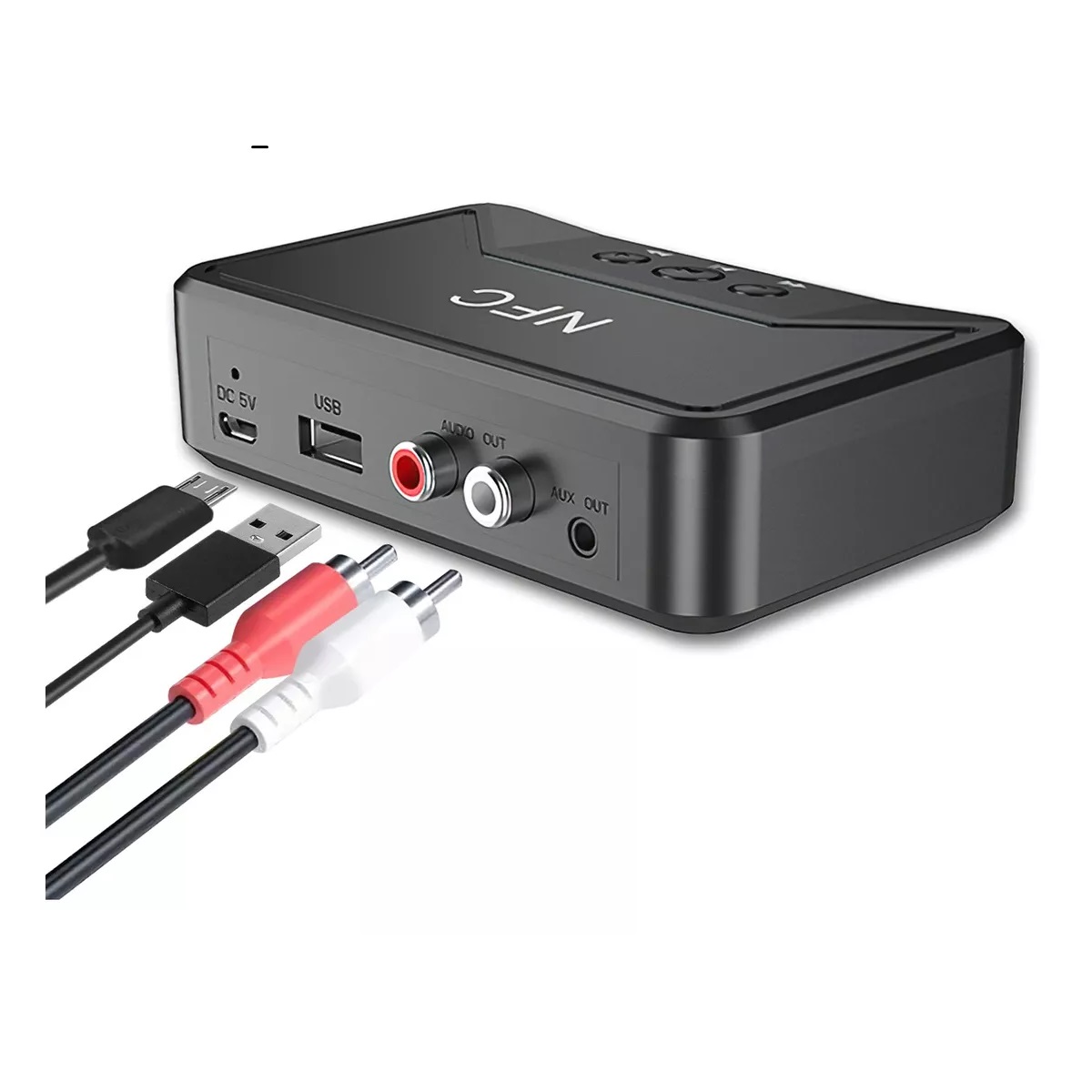 Bluetooth5.0 Transmisor/receptor Audio Estéreo Adaptador