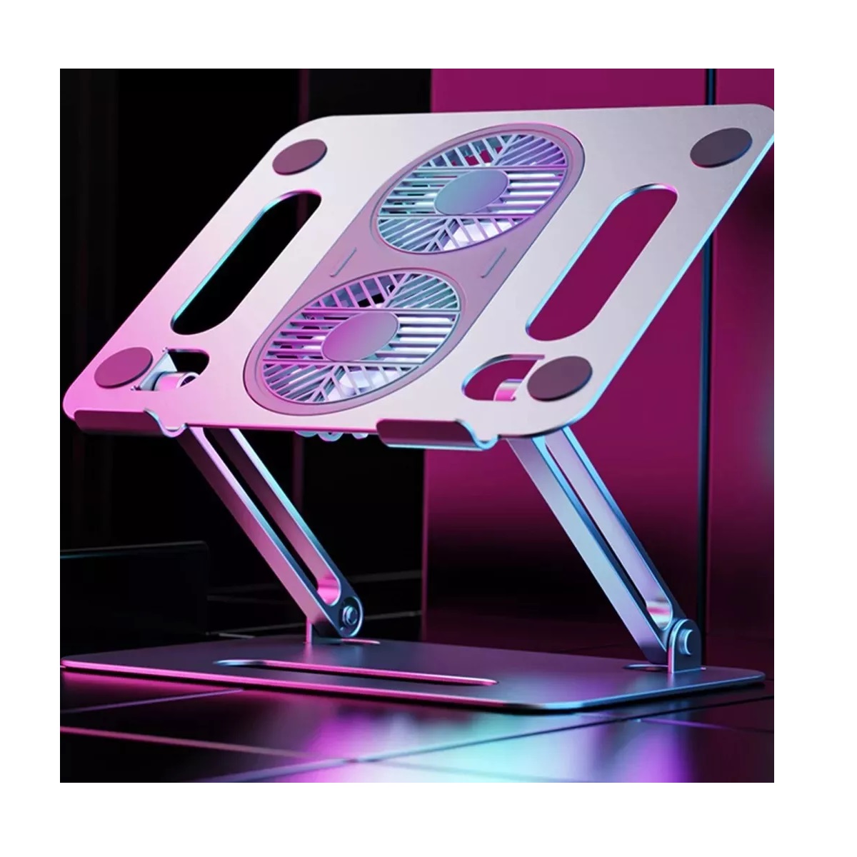 Soporte De Refrigeración Para Laptop Con Ventilador