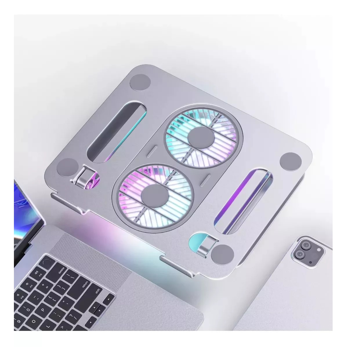 Soporte De Refrigeración Para Laptop Con Ventilador