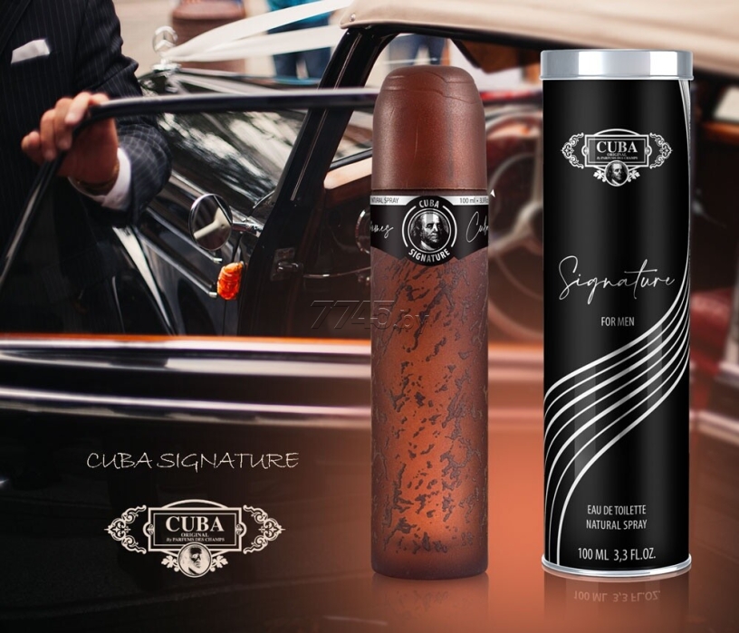 Perfume SIGNATURE de Cuba Paris Eau de Toilette 100 ml Hombre