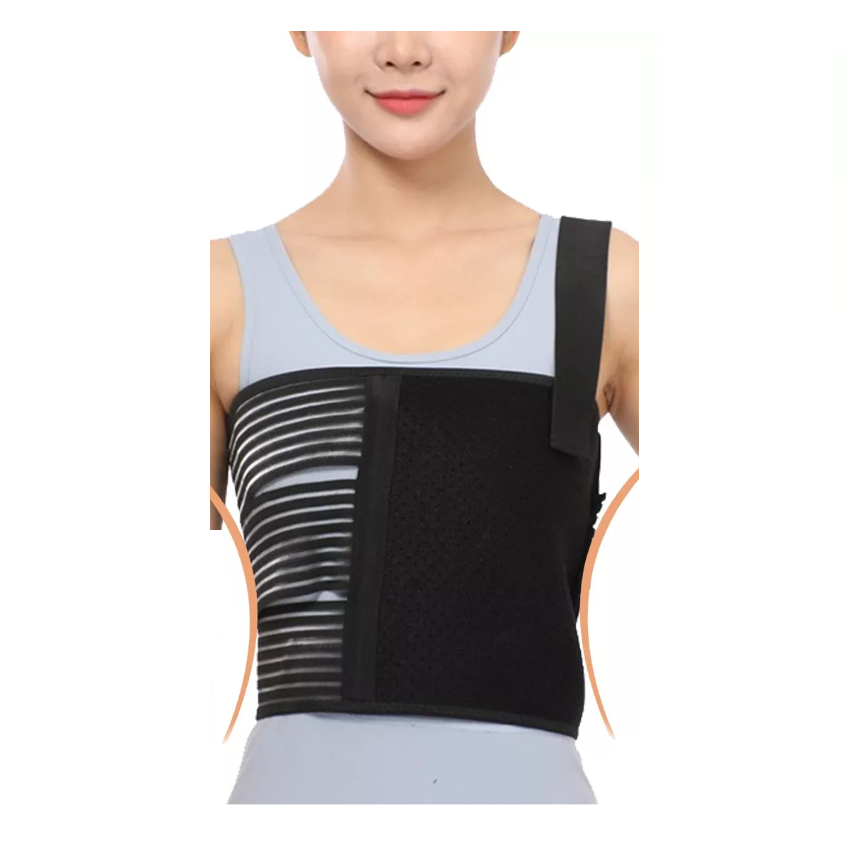 Faja Costal Cinturon Para Costilla Comoda Elastica Universal