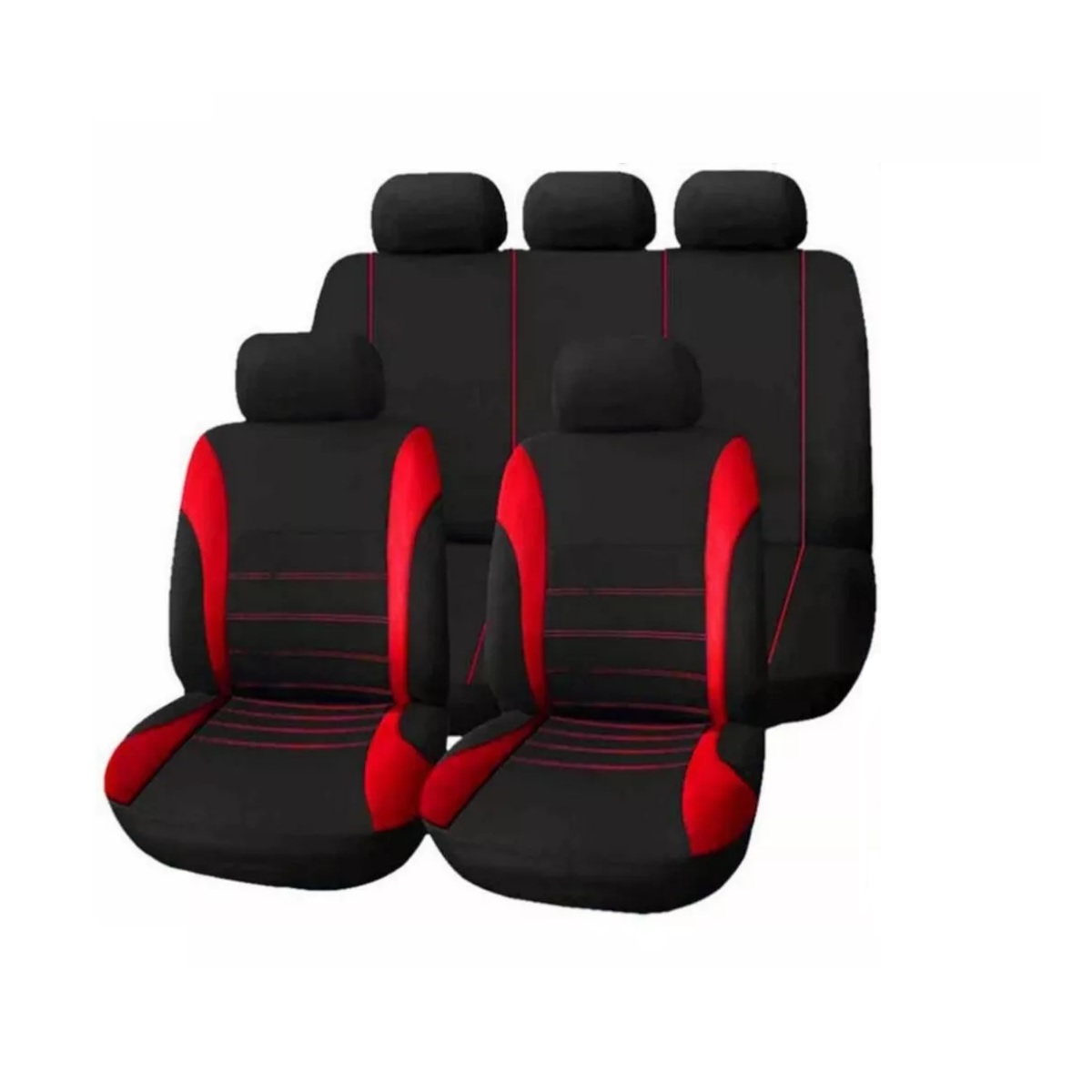 Funda De Asiento Coche De Poliéster Universal Para 5asientos