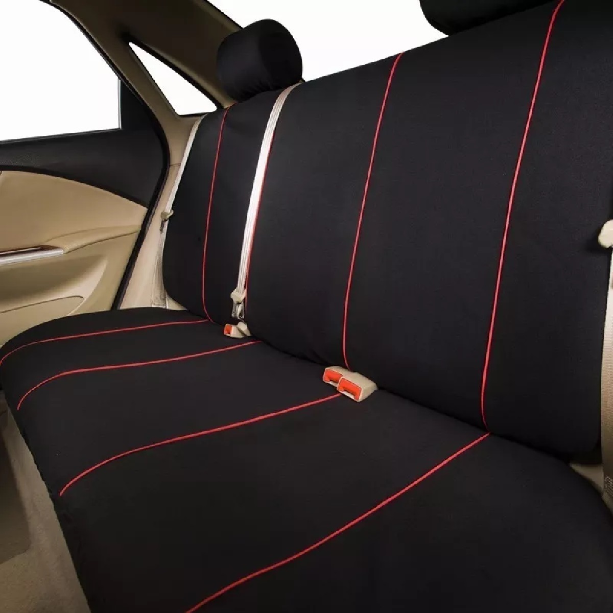 Funda De Asiento Coche De Poliéster Universal Para 5asientos