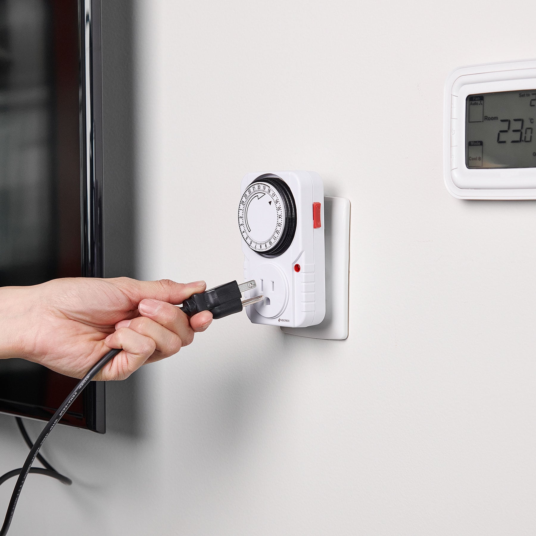 TEMPORIZADOR ANALÓGICO, 1 EVENTO, VOLTECK 48385