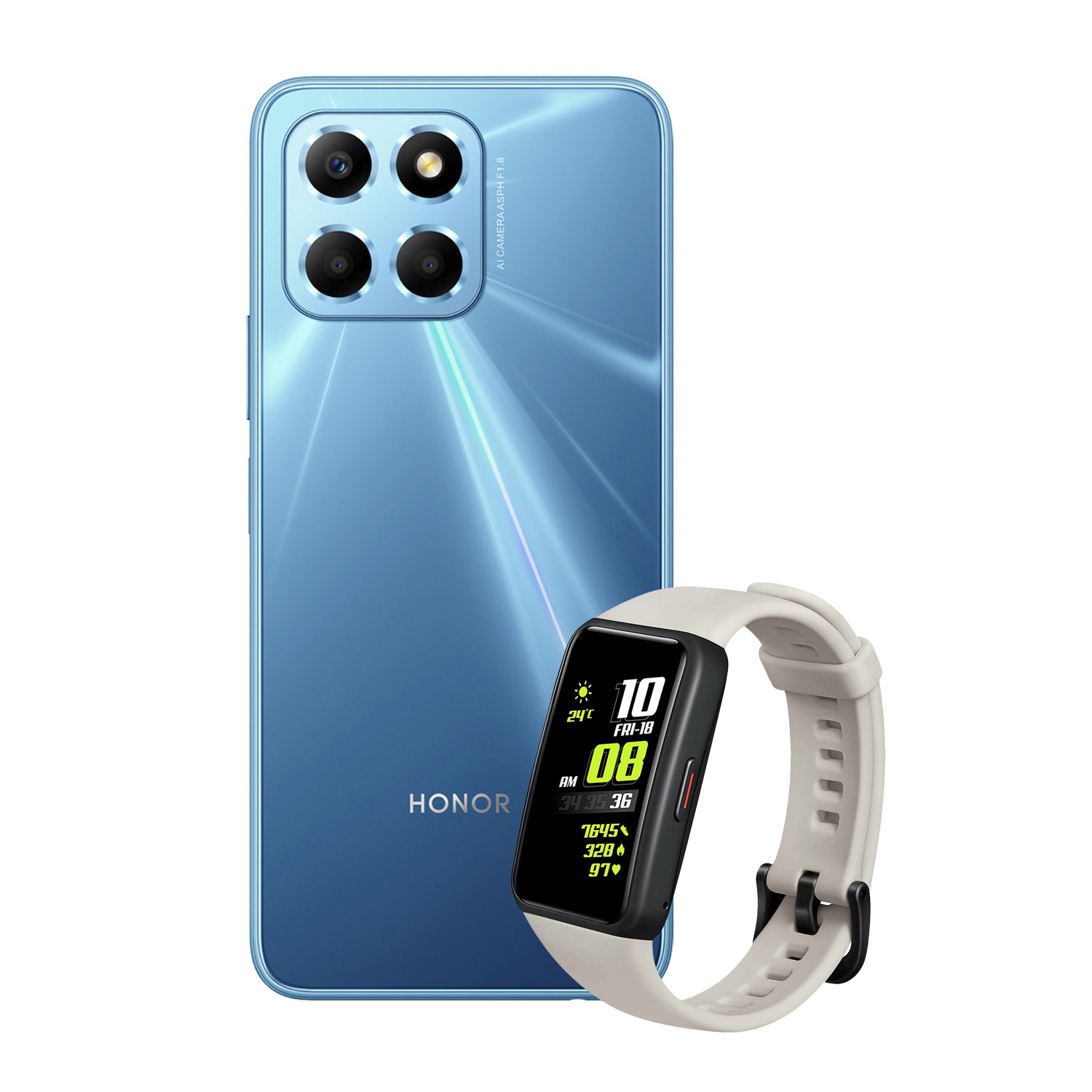 HONOR X6 4GB 64GB AZUL MÁS BAND 6