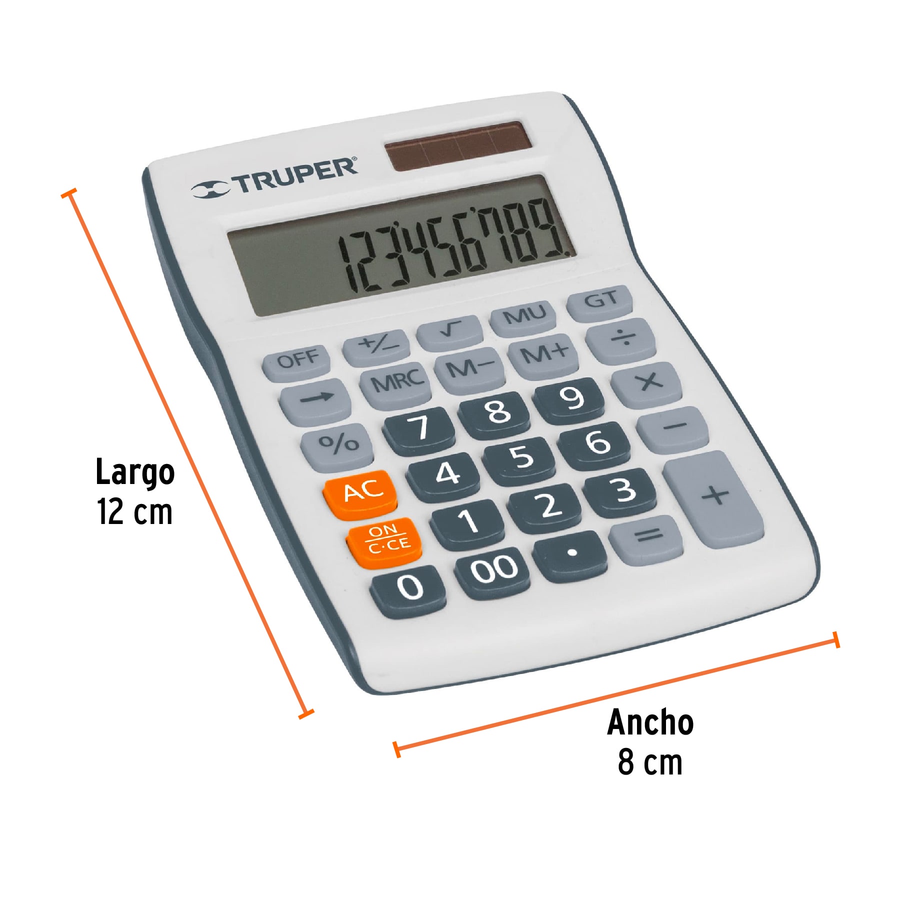 CALCULADORA DE BOLSILLO, TRUPER 60480