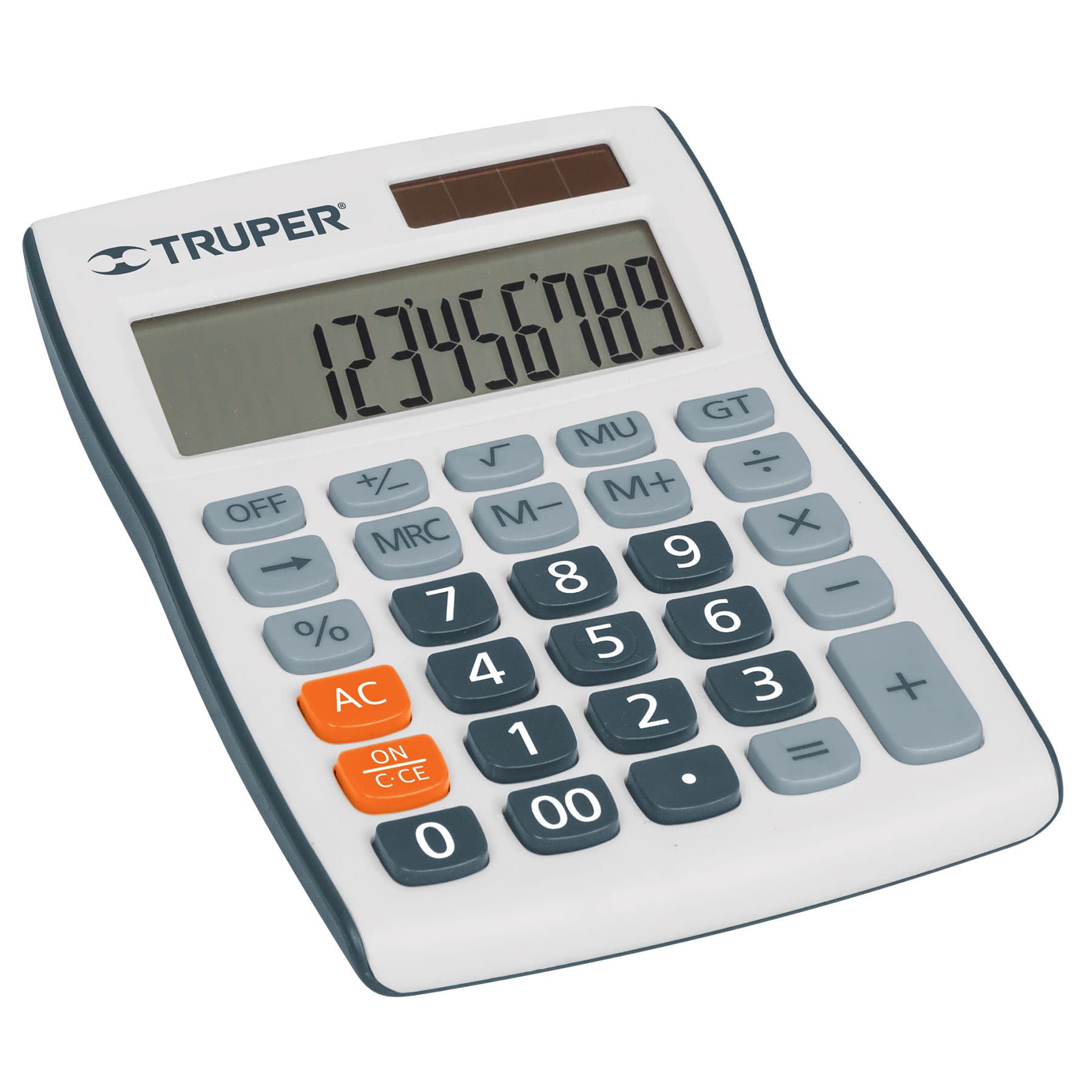 CALCULADORA DE ESCRITORIO 15 CM, TRUPER 60481