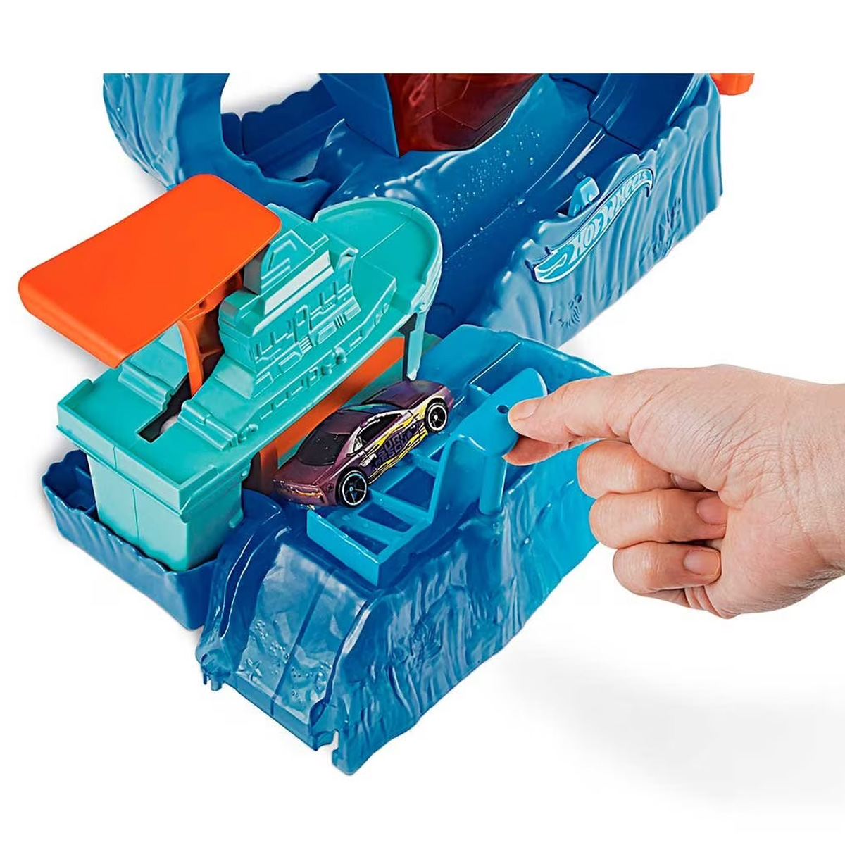 Pista Hot Wheels Mattel Robo Tiburon City GJL12