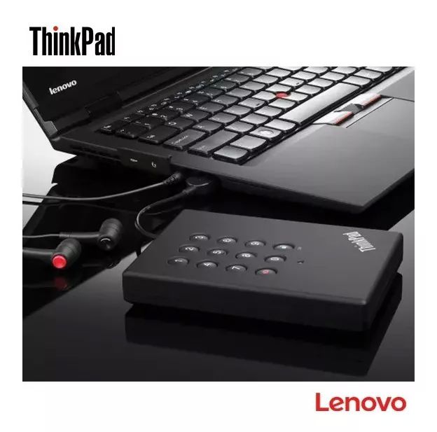 Disco Duro Externo de 500 GB, Negro Lenovo 0A65619 