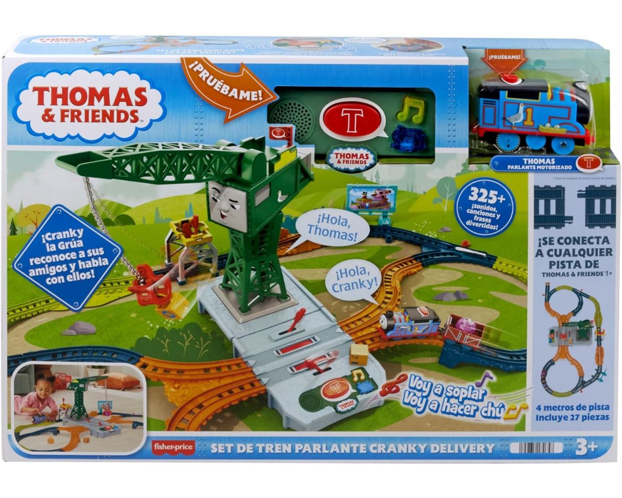  Thomas & Friends Tren de Entrega Interactivo Cranky
