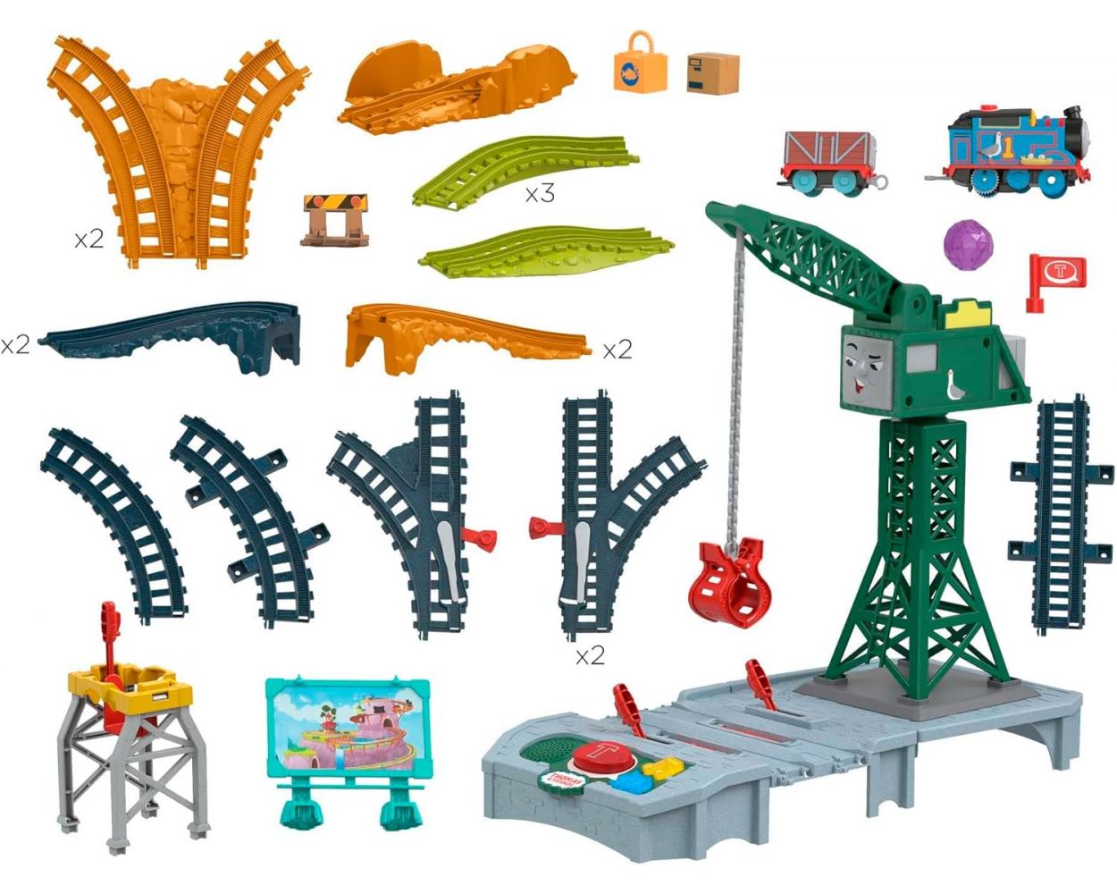  Thomas & Friends Tren de Entrega Interactivo Cranky