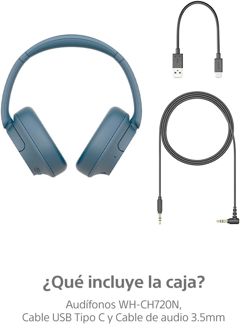 Sony Audifonos Inalambricos Azul Wh Ch720n Lz Uc - Game Center