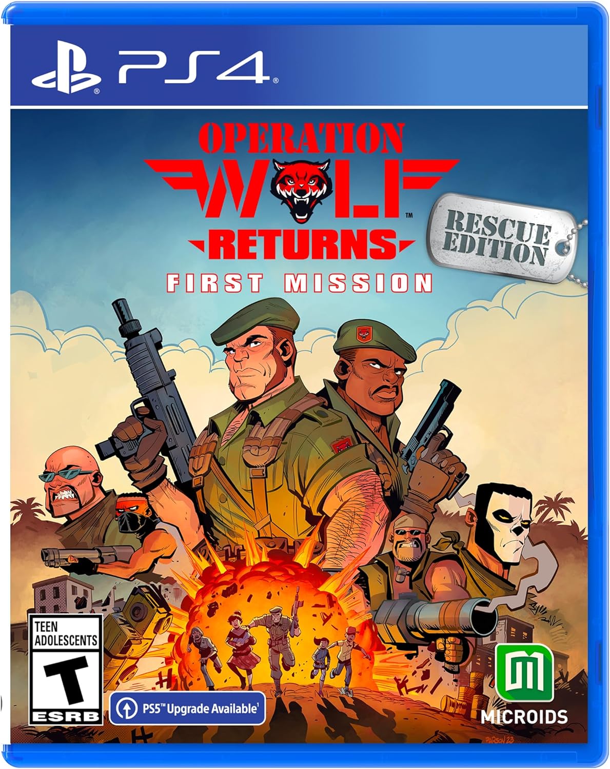 Operation Wolf Returns: First Mission - Day 1 Edition - PlayStation 4