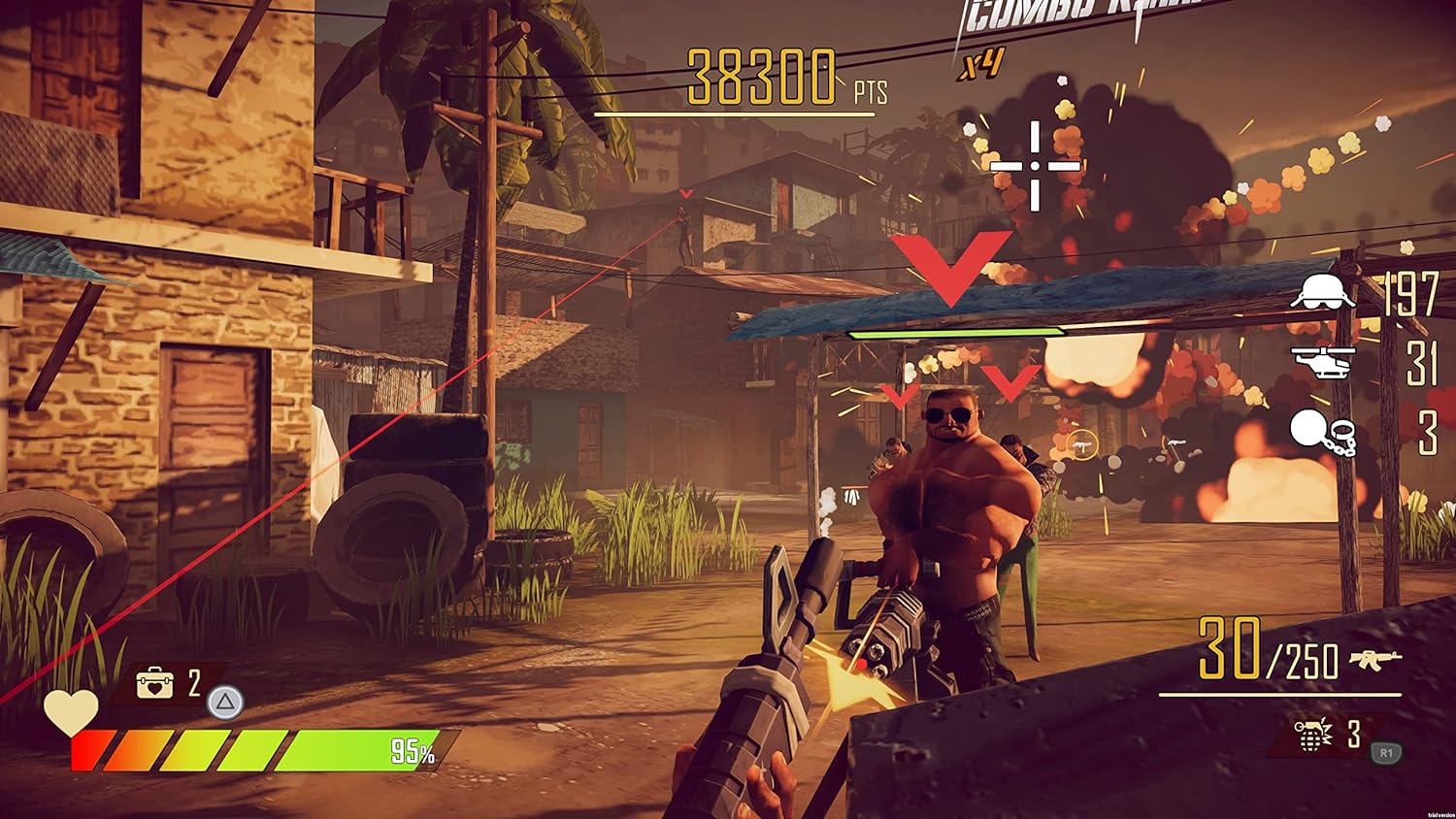 Operation Wolf Returns: First Mission - Day 1 Edition - PlayStation 4