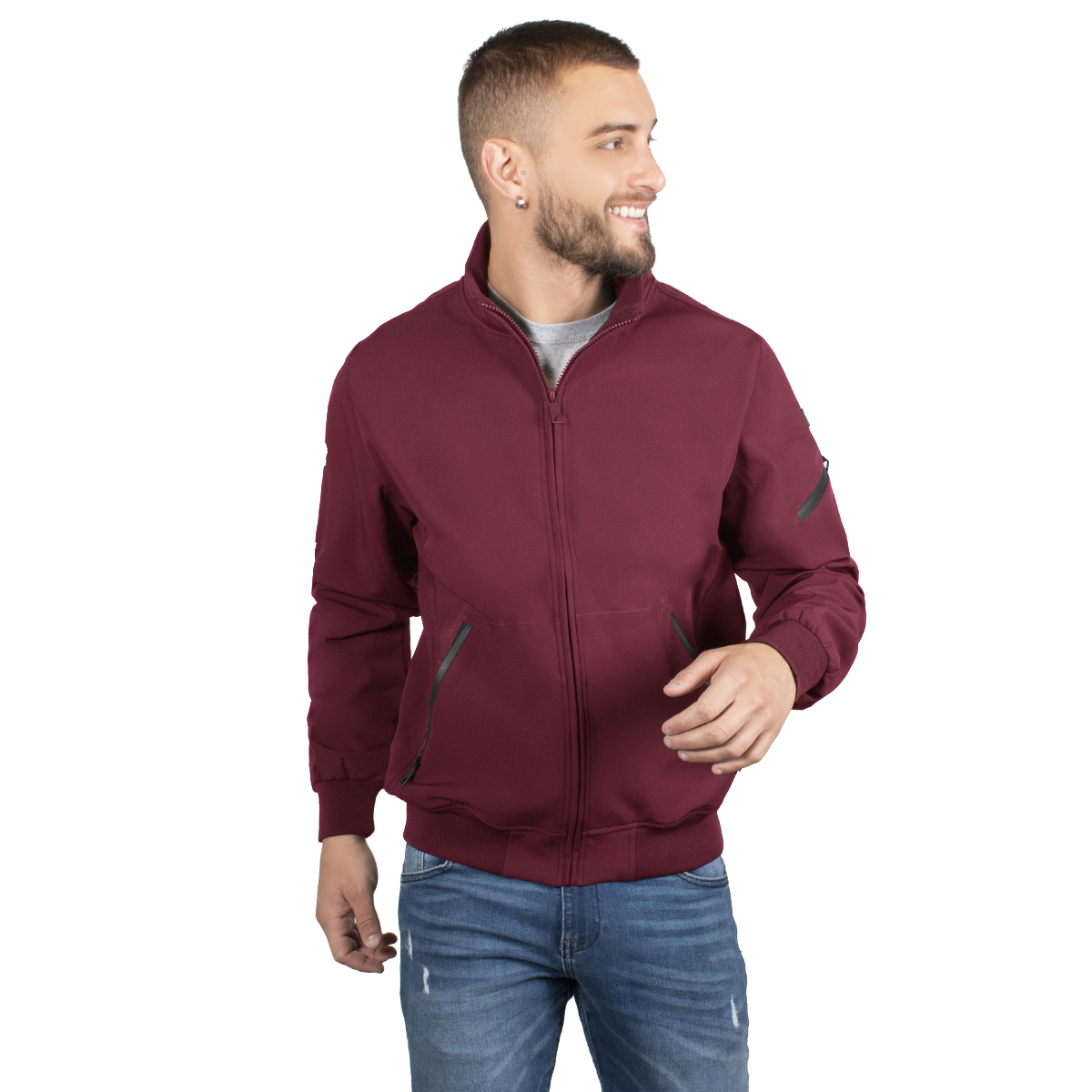 Chamarra Trendy Greenlander Bomber Ligera Hombre