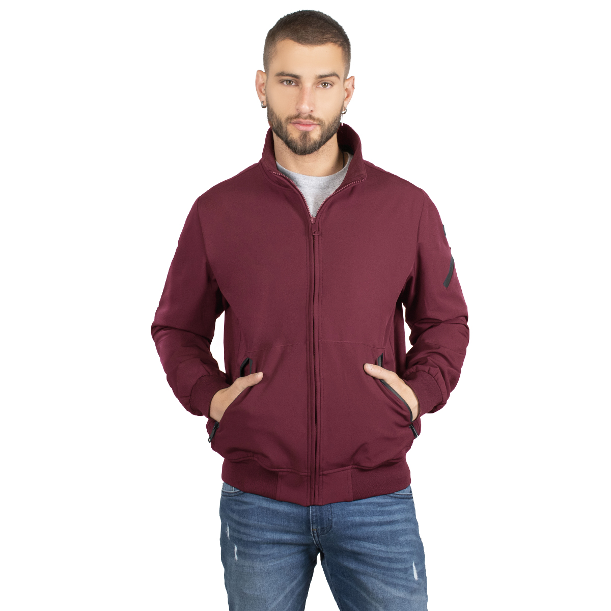 Chamarra Trendy Greenlander Bomber Ligera Hombre