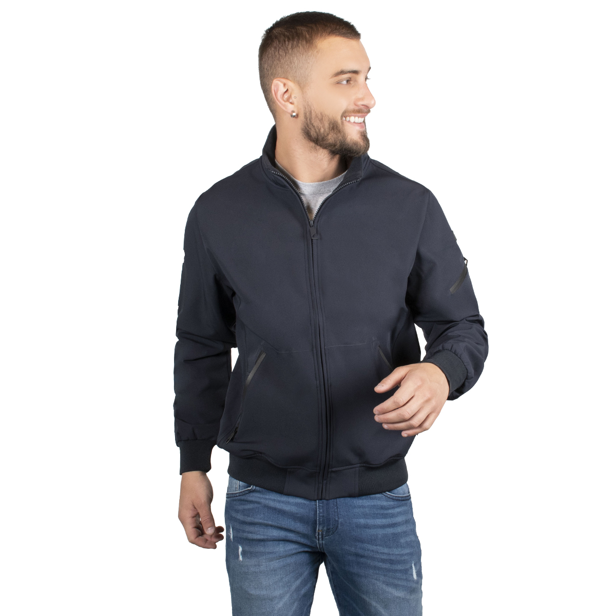 Chamarra Trendy Greenlander Bomber Ligera Hombre