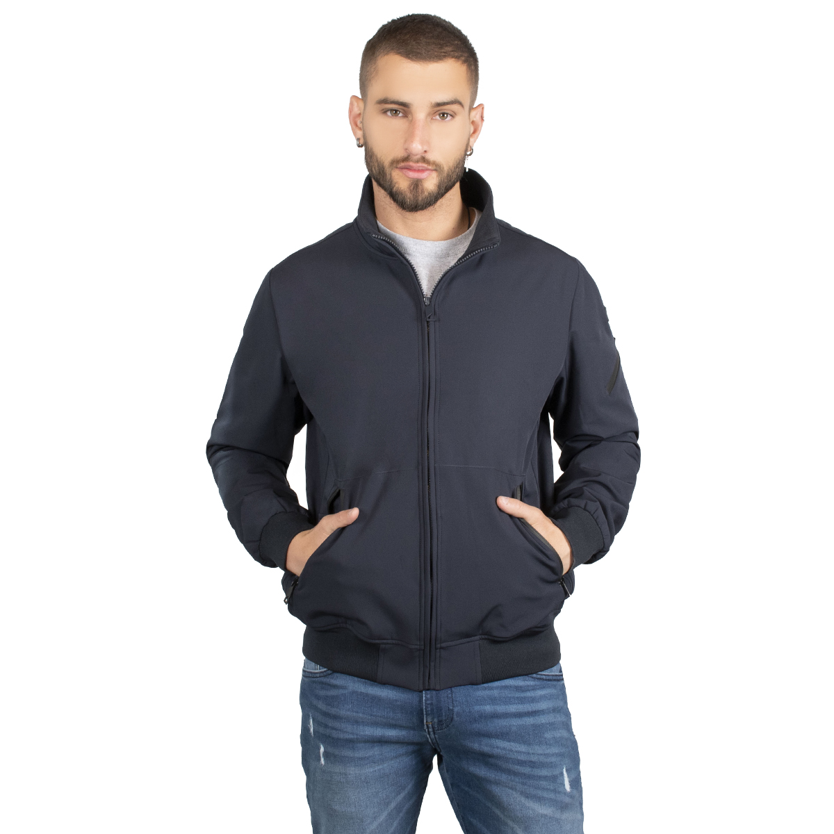 Chamarra Trendy Greenlander Bomber Ligera Hombre
