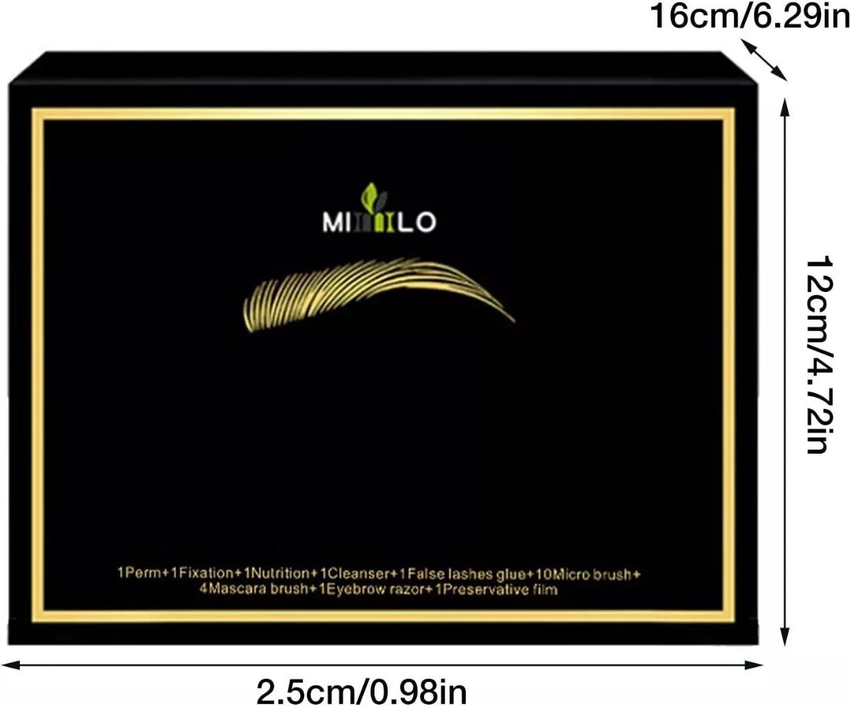 Kit De Lifting, Permanente para Corrección De Pestañas Y Cejas