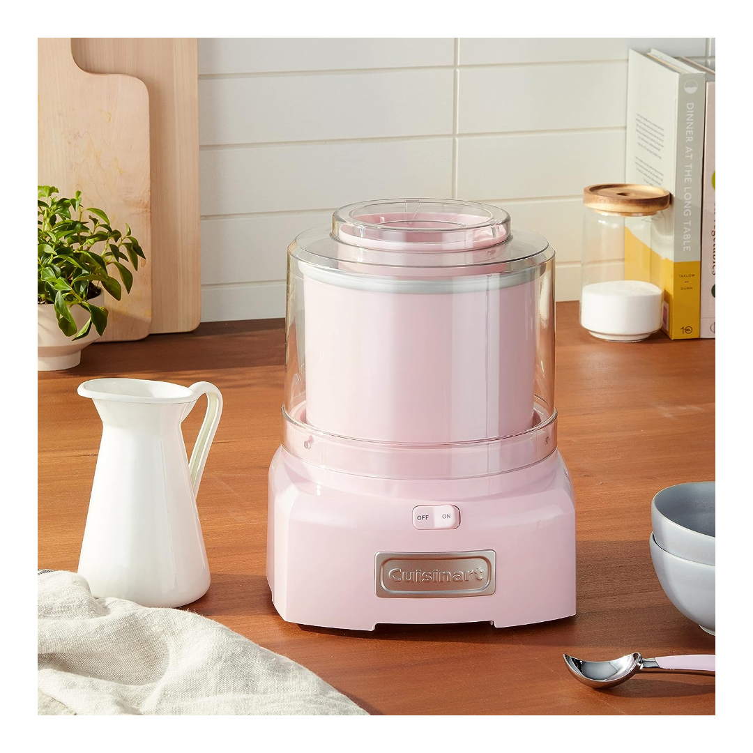 Maquina Para Hacer Helado Cuisinart Ice-21pkp1 Rosa