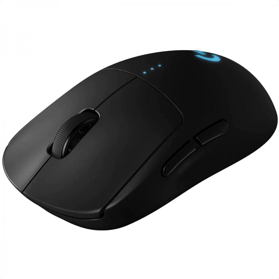 Mouse Logitech G PRO Wireless RGB LIGHTSPEED HERO Optico USB Gamer 910-005271