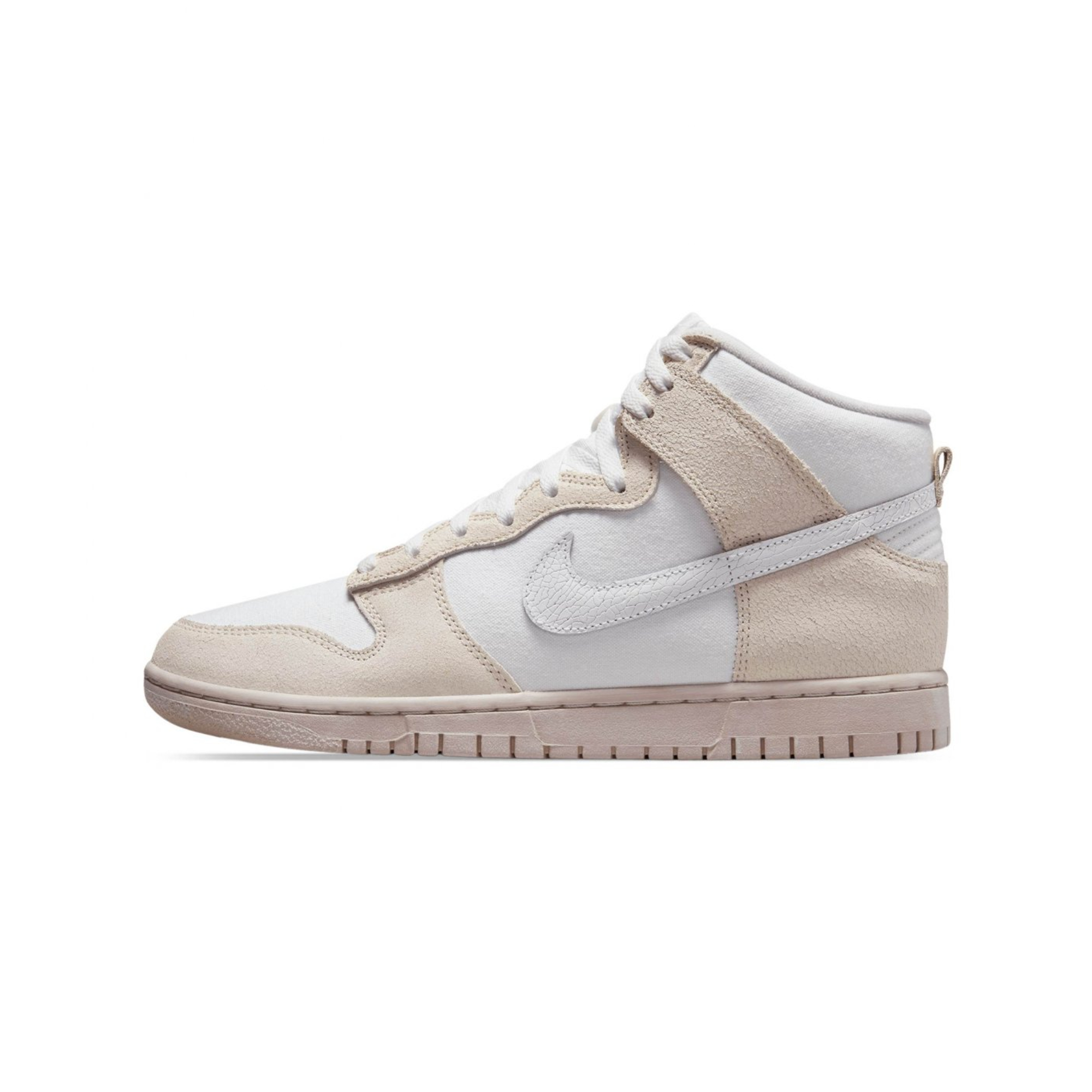 Tenis Nike Dunk High EMB Tan Cracked Leather DV0822-100