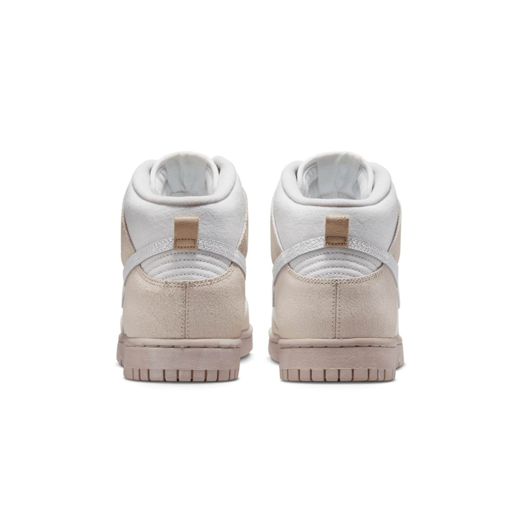 Tenis Nike Dunk High EMB Tan Cracked Leather DV0822-100