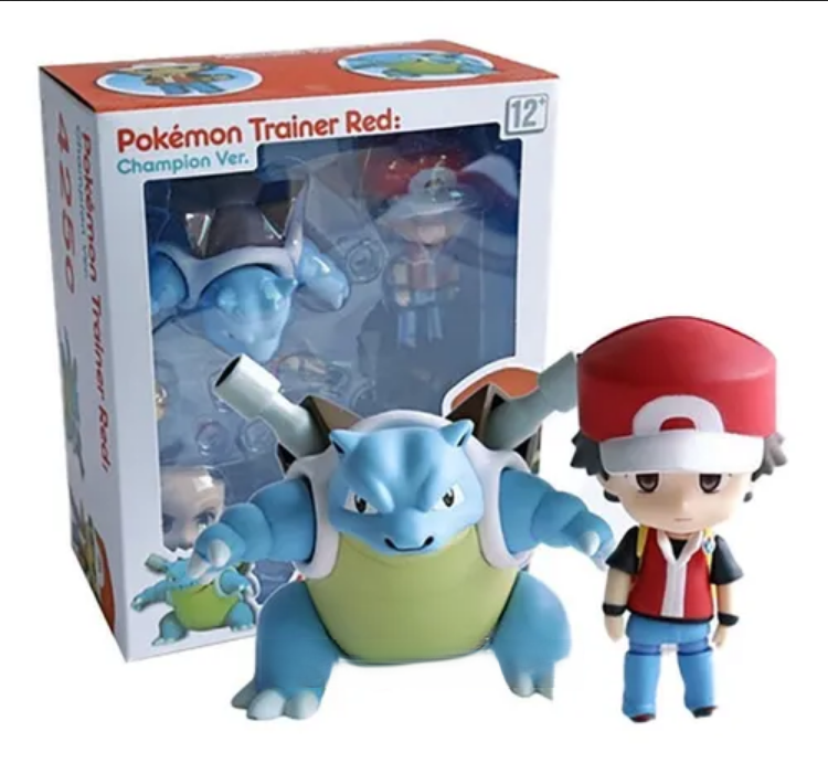 Red Ash 425 Pokemon Pokémon Blastoise Nendoroid Figura Anime
