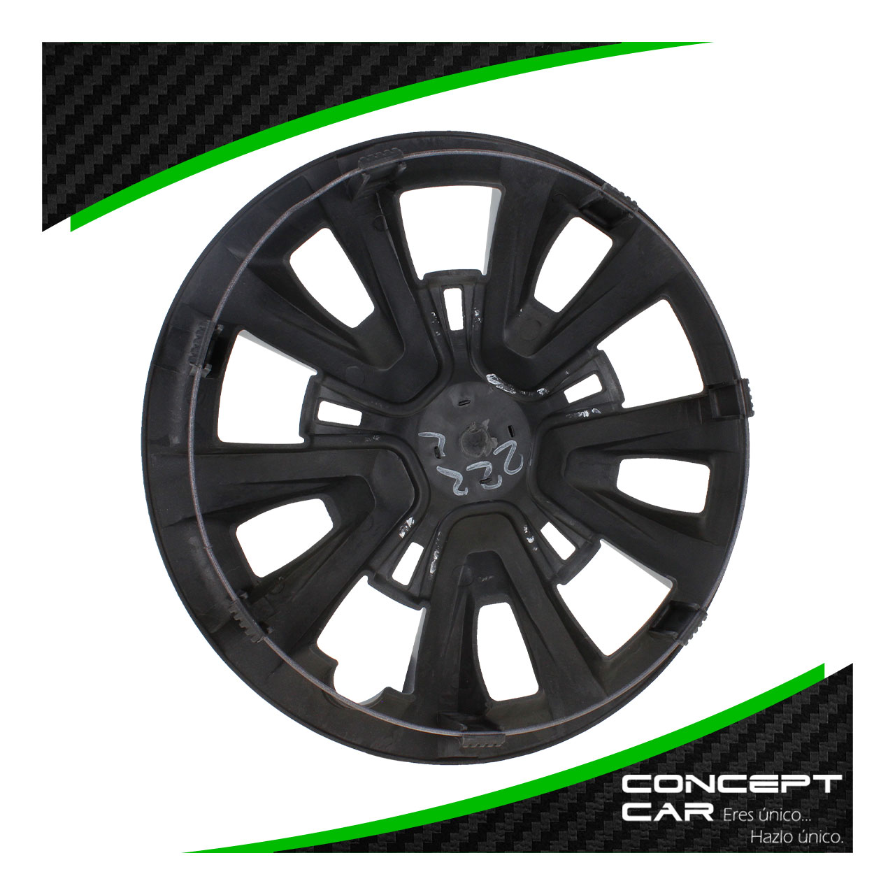 Juego 4 Tapones De Rin 14 Pulgadas Abs Universal Bicolor