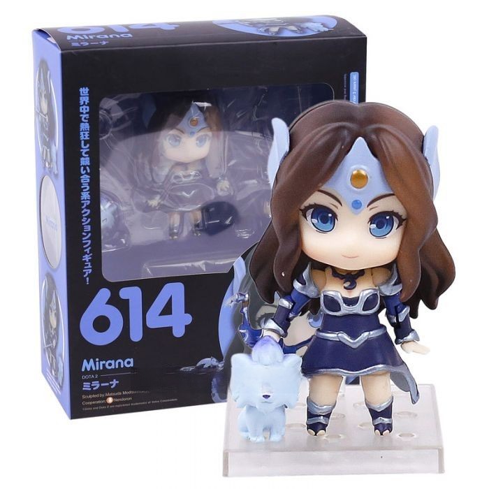 Mirana 614 Dota 2 Moon Figma Nendoroid Figura Juego Muñeco