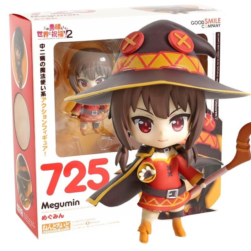 Megumin 725 Konosuba Nendoroid Aqua Figura Anime