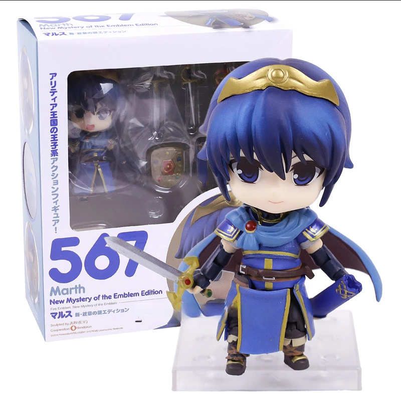 Marth Mystery Fire Emblem 567 Nendoroid Figura Anime Juego
